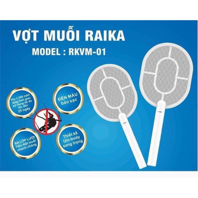 Vợt muỗi Raika RKVM 01