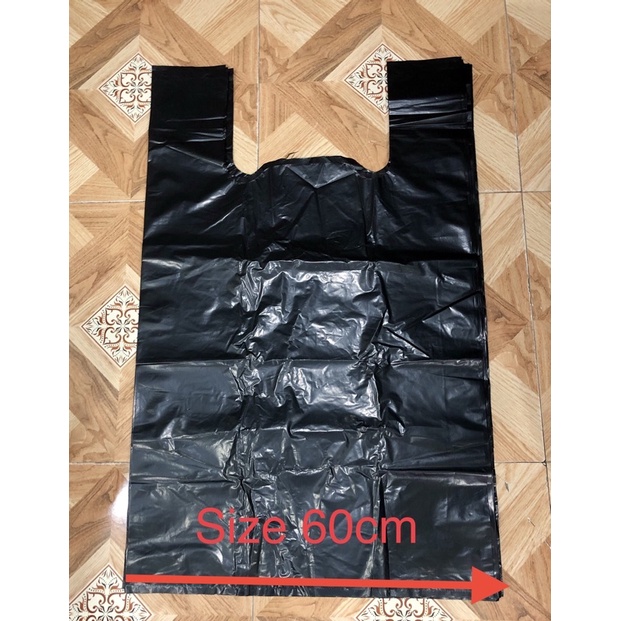 1KG - TÚI XỐP ĐEN BÓNG