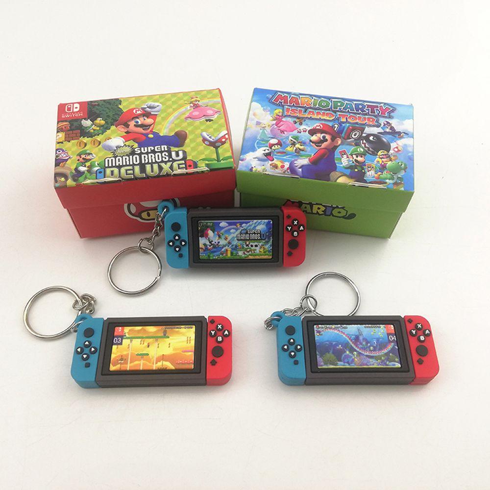 Móc Khóa Xe Hơi Hình Super Mario|Móc Khóa Hình Mario Dễ Thương