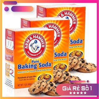 Hộp baking soda arm & hammer 454g