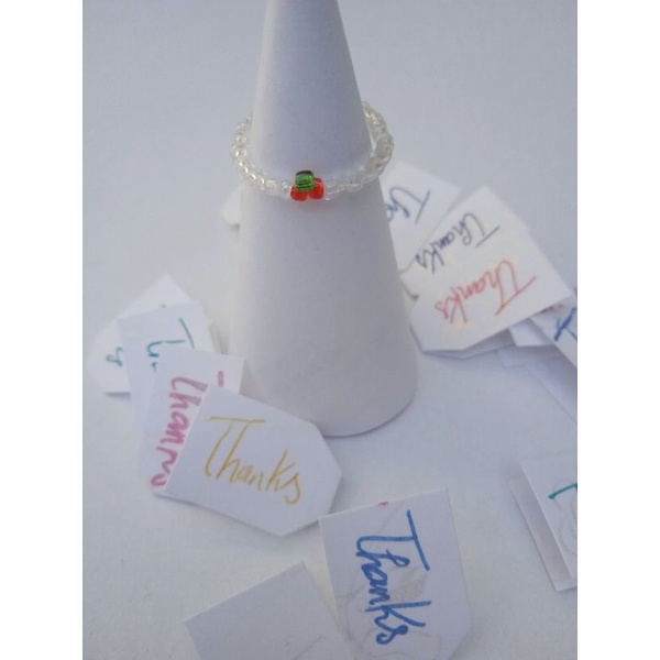 Nhẫn hạt quả cherry