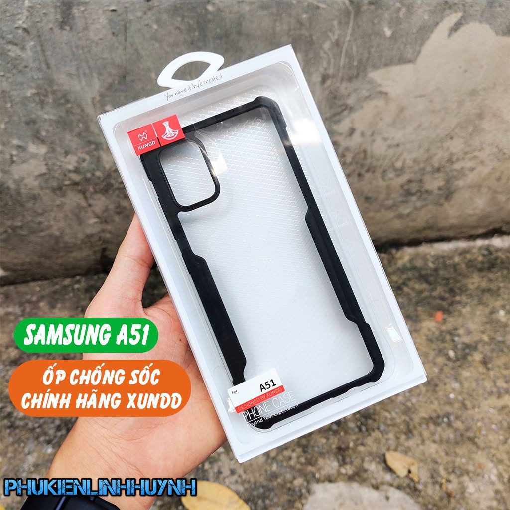 Samsung Galaxy A51_Ốp lưng chống sốc chuẩn XUNDD