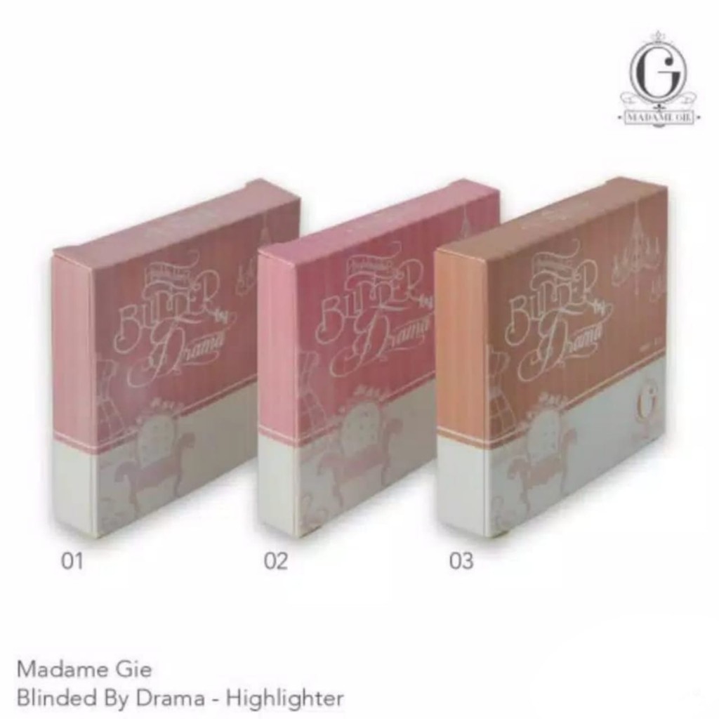 (hàng Mới Về) Phấn Bắt Sáng 8g Madame Gie Blinded By Drama | BigBuy360 - bigbuy360.vn