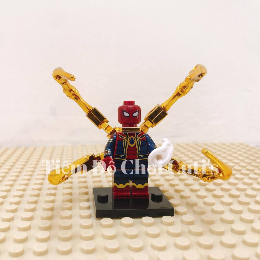 Đồ chơi lắp ráp mô hình Người Nhện Spider Man Minifigures – Biệt đội siêu anh hùng The Avengers