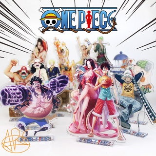 [Mới] 1 Tượng mica standee One Piece để bàn cực chất anime