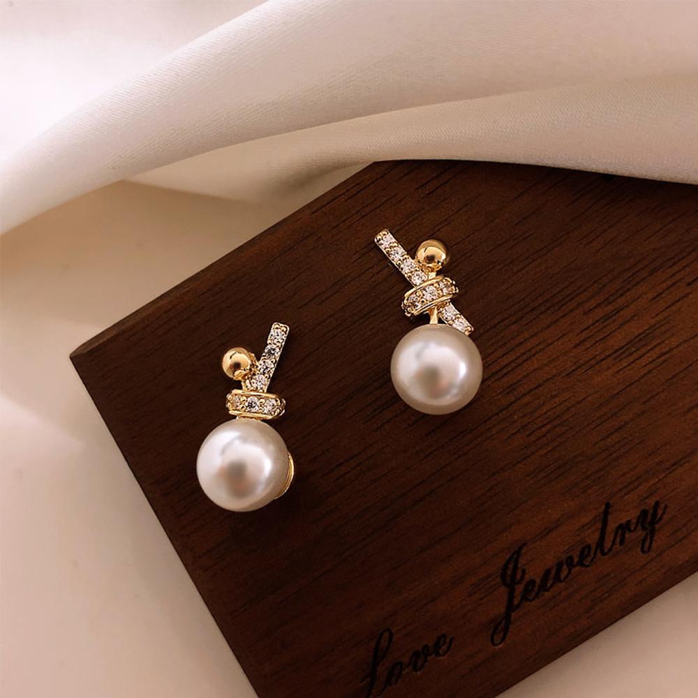 Bông Tai Mạ Bạc 925 Kiểu Dáng Thanh Lịch Thời Trang|Kim Làm Trang Sức Chuyên Dụng Chất Lượng