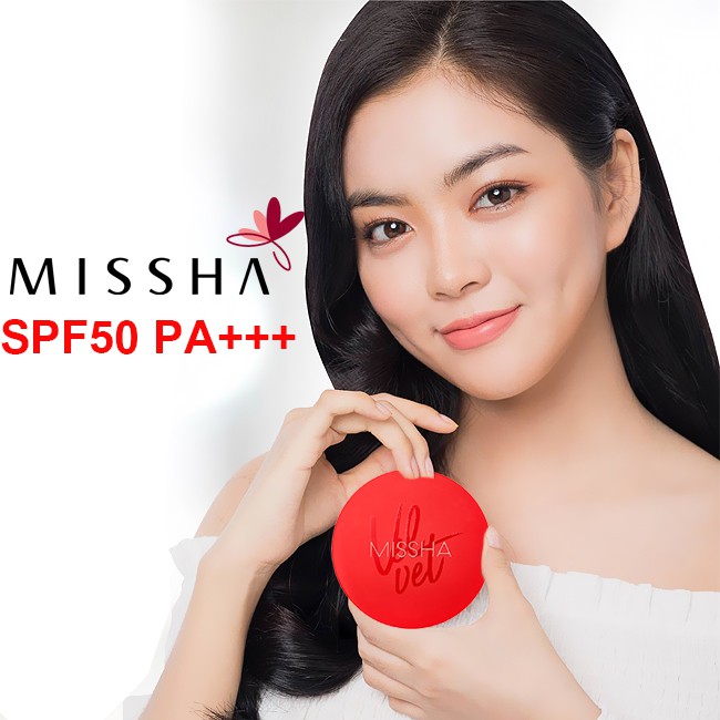 Missha Velvet Finish Cushion SPF50+ PA+++ | phấn nước missha vỏ đỏ | BigBuy360 - bigbuy360.vn