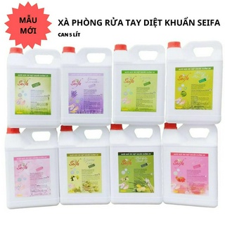   Xà phòng  Nước Rửa Tay diệt khuẩn Seifa Can 5 Lít 