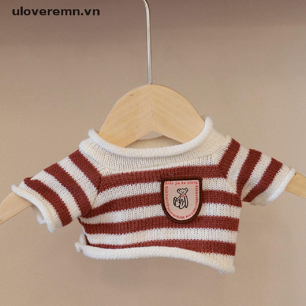 Bộ Quần Áo Sweater Dễ Thương Cho Búp Bê 20cm