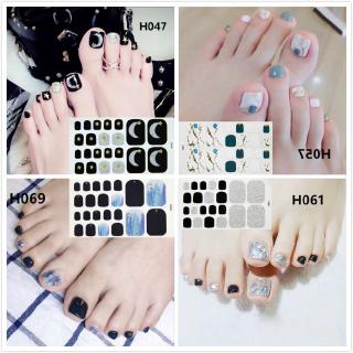 Set 22 Miếng Dán Trang Trí Móng Chân Xinh Xắn