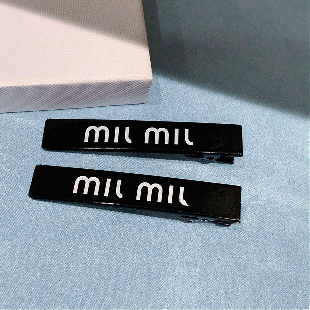 Kẹp Tóc Mái Ngang In Chữ Thời Trang Cho Nữ