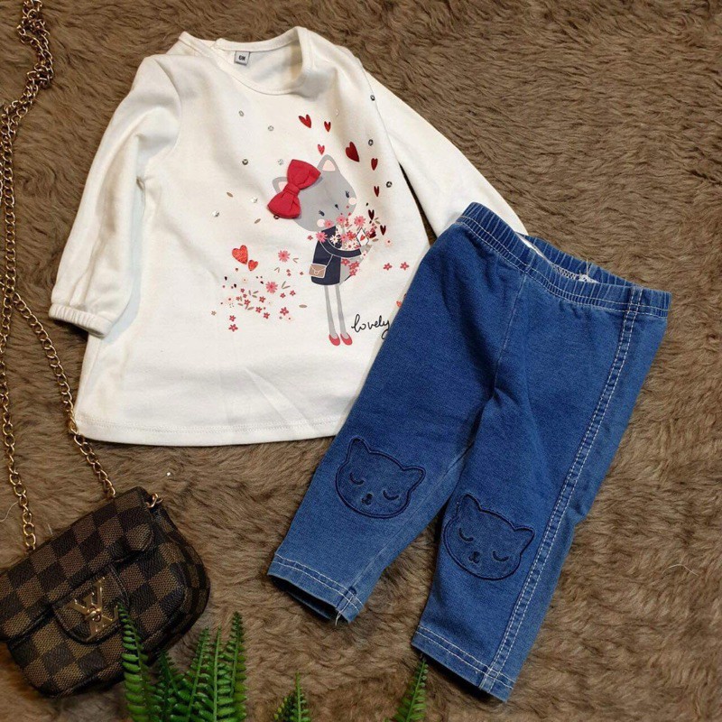 Sét bộ áo trắng