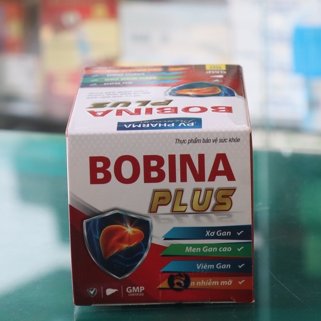 Bobina Plus - Hỗ trợ giải độc gan, bảo vệ gan, tăng cường chức năng gan (60 viên)