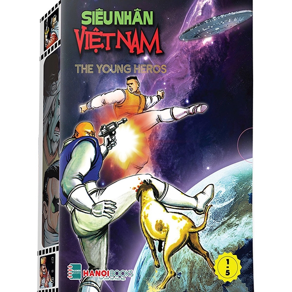 Sách - Boxset Siêu Nhân Việt Nam - Bộ 5 Tập - Từ Tập 1 Đến Tập 5