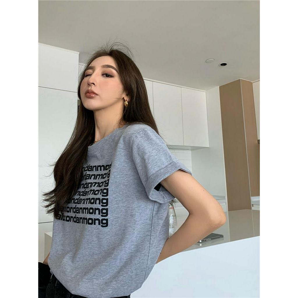 Áo Thun Tay Lỡ Form Rộng Thời Trang Dành Cho Nữ