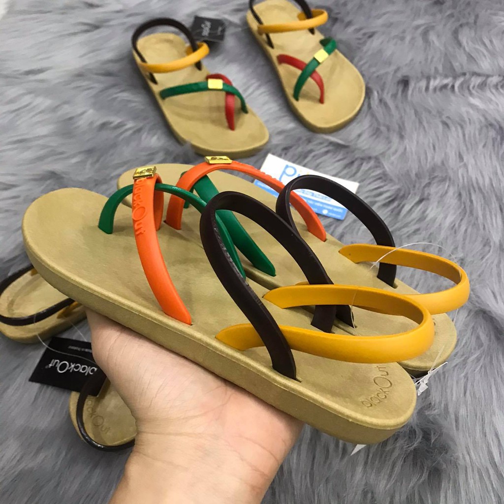 [Mã MASK2630K giảm 15% tối đa 30K đơn từ 99K] Dép Sandal Thái lan BlackOut Chính Hãng