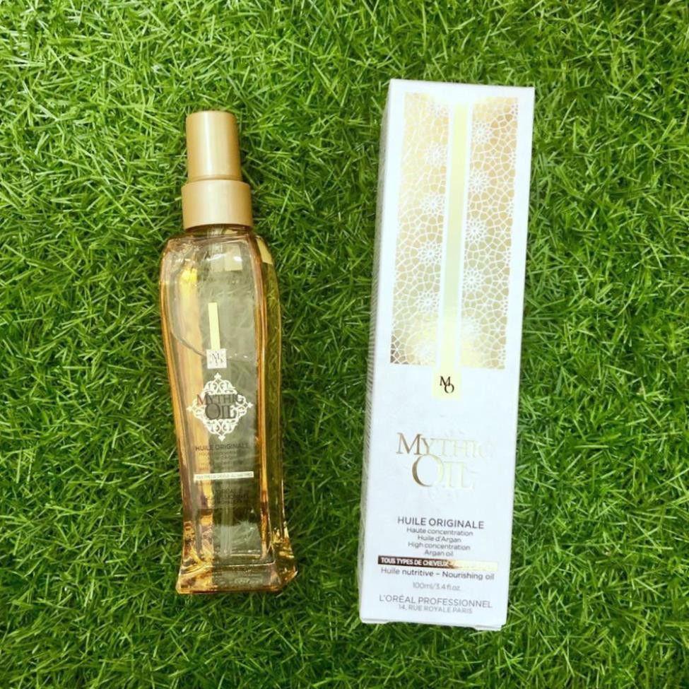 Serum tinh dầu dưỡng tóc L'oreal Mythic oil Nourishing oil for all hair types 100ml - chính hãng