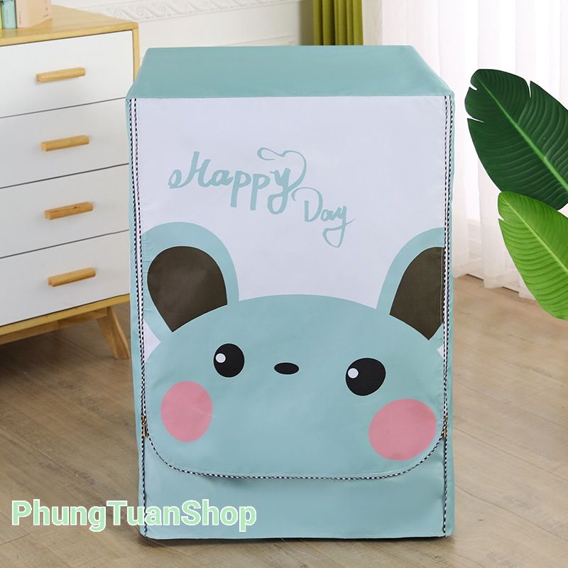 Áo Trùm Máy Giặt Cửa Ngang Cửa Trước 6.5 Đến 9kg Chống Nước Chống Nắng