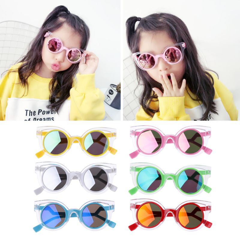 Kính mát mắt mèo chống tia UV400 dành cho các bé