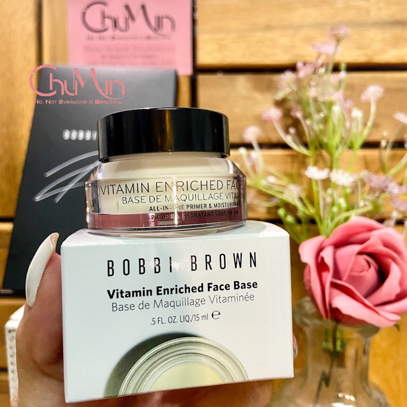 Kem Lót Đa Năng Dưỡng Ẩm Đều Mầu Sáng Da BobbiBrown Vitamin Enriched Face Base 15ml