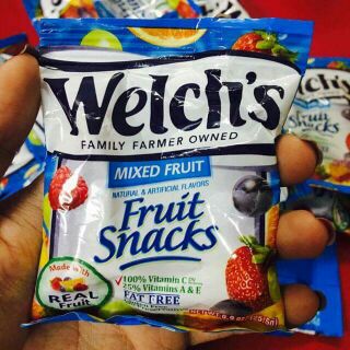 Kẹo dẻo trái cây bổ sung vitamin Welch's 80 bịch nội địa Mỹ