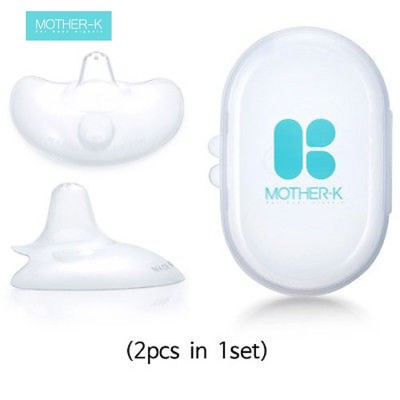 Trợ ti Silicone Mother K Hàn Quốc size M, L- Thiết kế mỏng 0,3mm bám dính tốt, có hộp