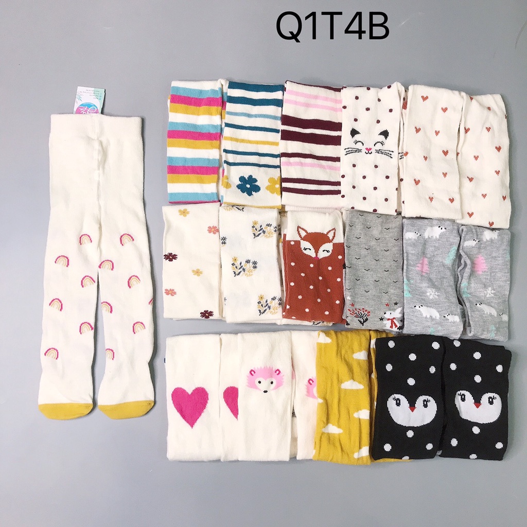Quần tất có bàn xuất hàn dễ thương Nga Fish Q1T4B
