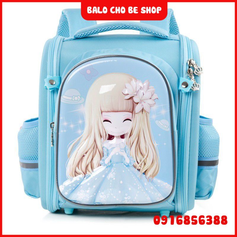 { Rẻ vô địch } { kho sỉ } Cặp/ balo đựng sách vở chống gù cho bé gái hình công chúa chống gù lưng cao cấp MÃ 1