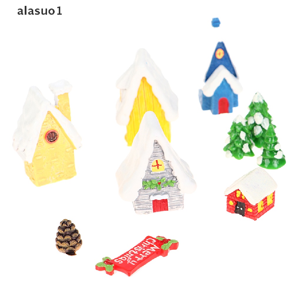 [alasuo1] Mô Hình Búp Bê Giáng Sinh Bằng Gỗ Mini Hình Thiên Thần Thiên Thần Trang Trí Nhà Búp Bê [VN]