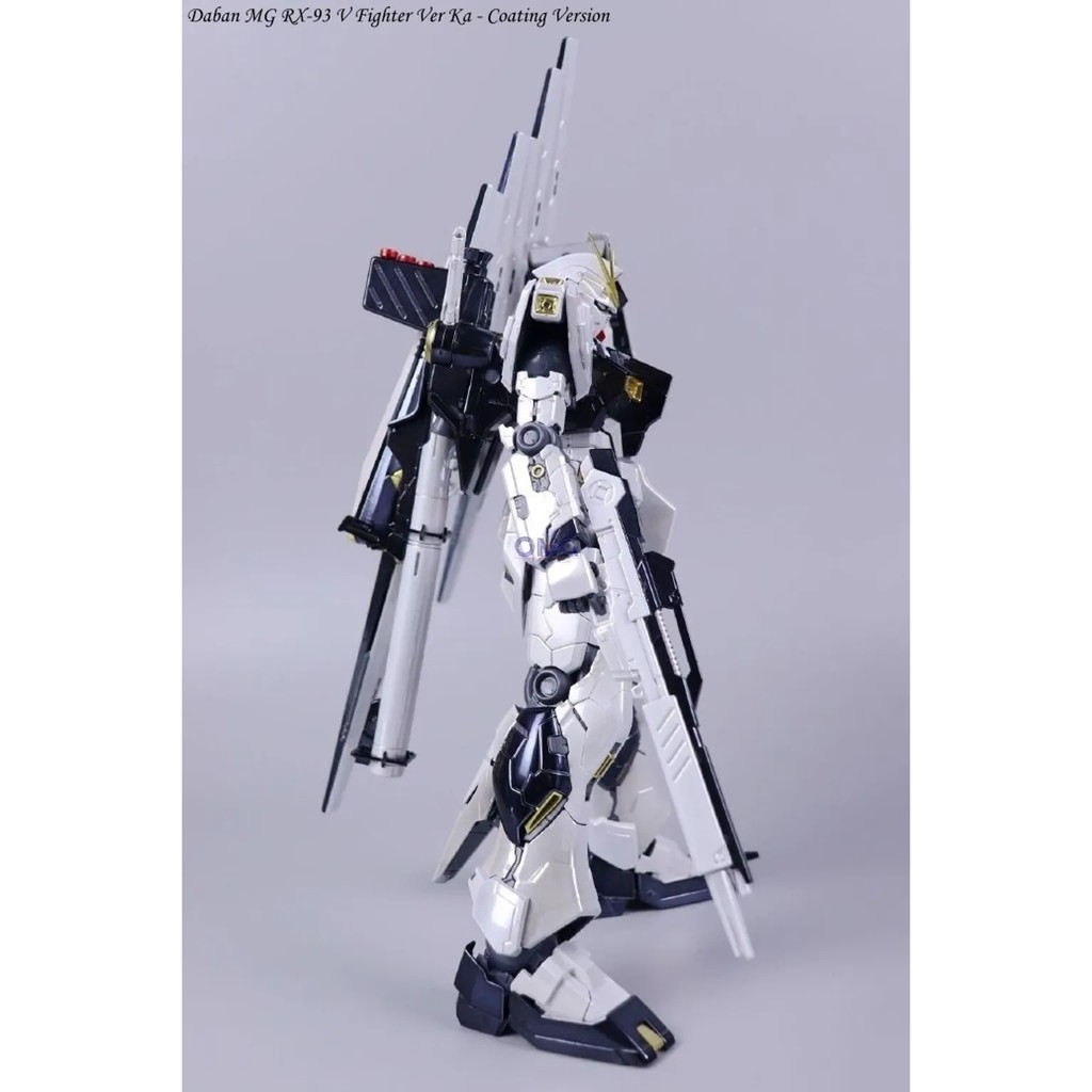 Mô hình lắp ráp gundam MG 1/100 Nu Special Metalic Coating Ver (Titanium Finish) Daban