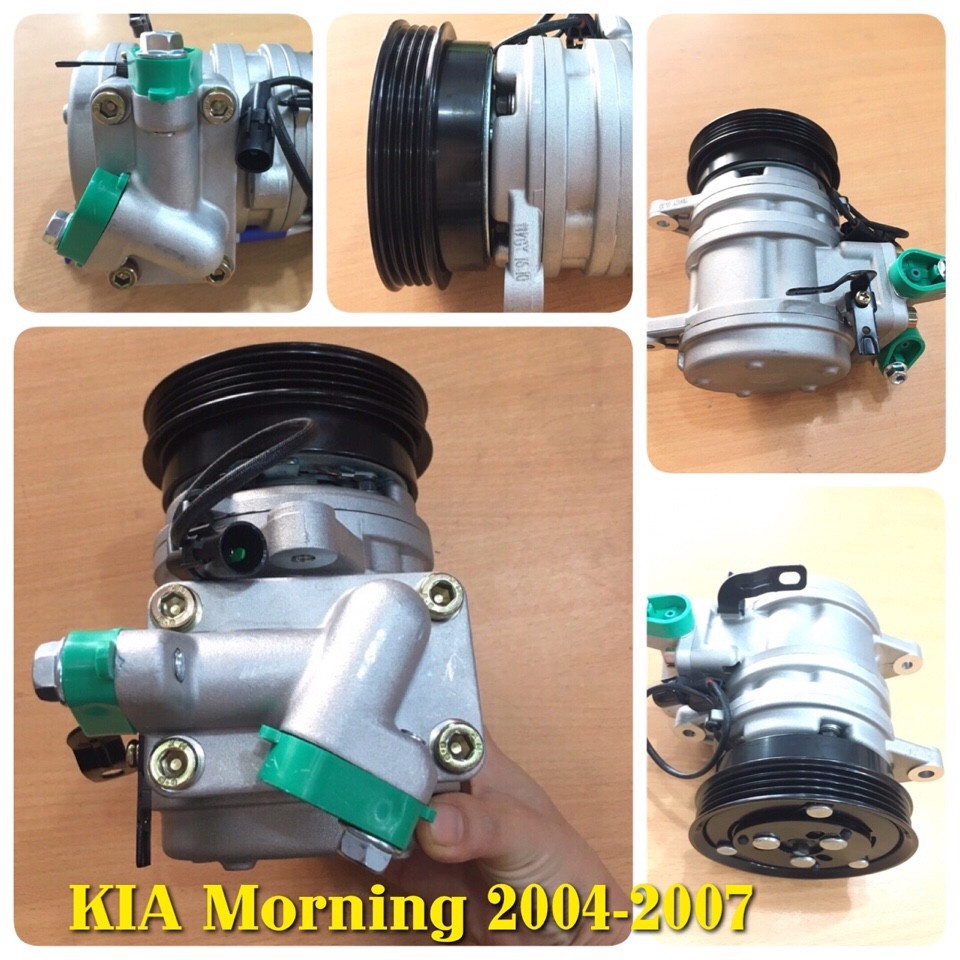 Máy nén/ Block/ Lốc lạnh xe con KIA Morning