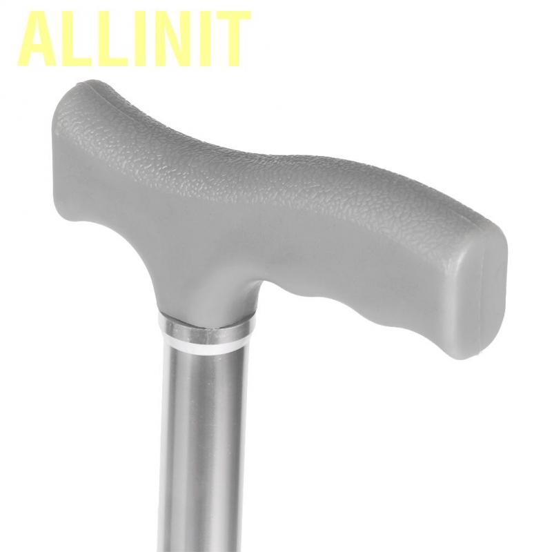 Gậy chống Allinit dùng đi bộ xoay 360 độ chống trượt chất liệu hợp kim nhôm cho người già