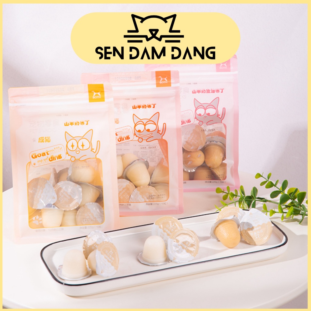 Pudding Sữa Dê Cho Mèo - 15G