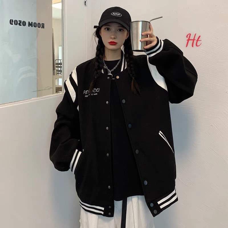 Áo khoác bomber bóng chày AN HT12