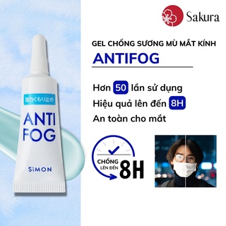 Gel lau mắt kính chống sương mù Anti Fog Nhật Bản chống bám hơi nước mắt kính cận kiếng bơi