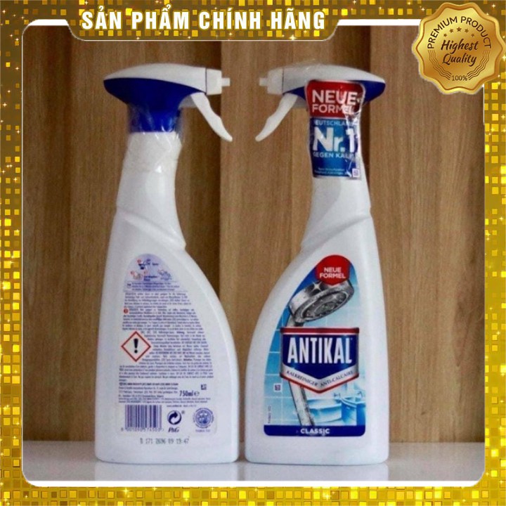 Dung dịch tẩy cặn ANTIKAL ĐỨC