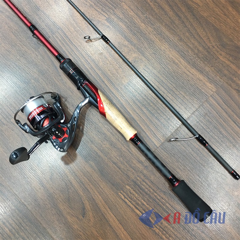 Combo bộ cần lure máy đứng LureFans full phụ kiện