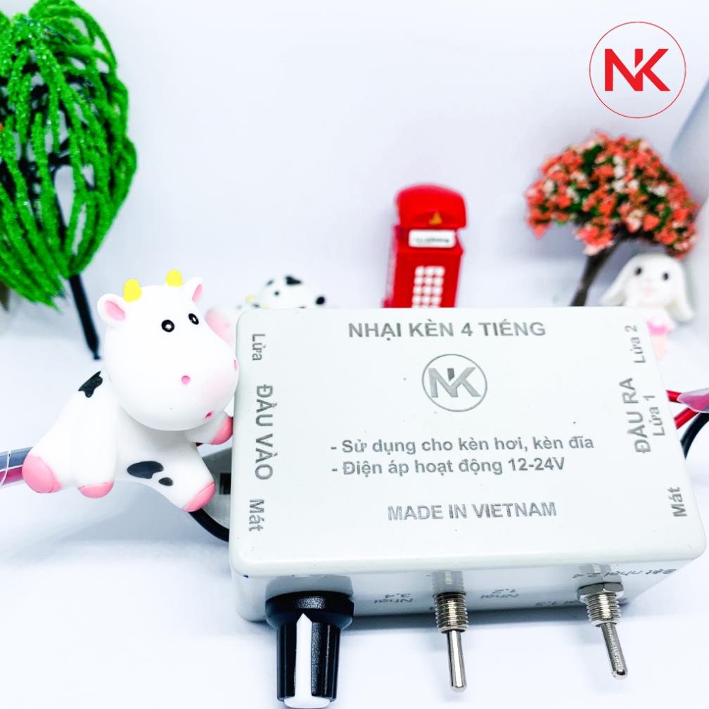Cục Nhại Còi ô tô, Xe Máy, Xe Máy Điện Lắp Đặt Dễ Dàng