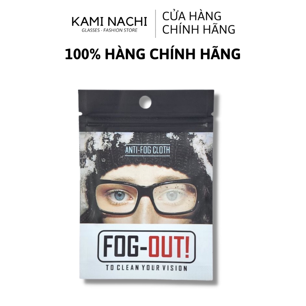 Khăn nano lau kính chính hãng loại 1 KAMI NACHI - Chống bám hơi nước, chống mờ sương cho kính