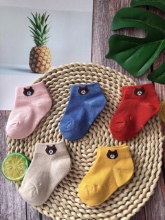 Set 10 đôi vớ gấu cho bé từ 1 - 6 tuổi