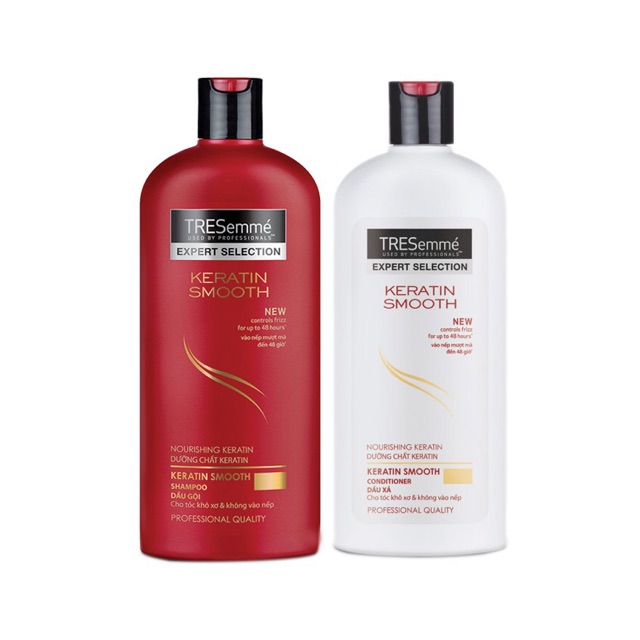 Dầu gội hoặc xả Tresemme Keratin Smooth 340g