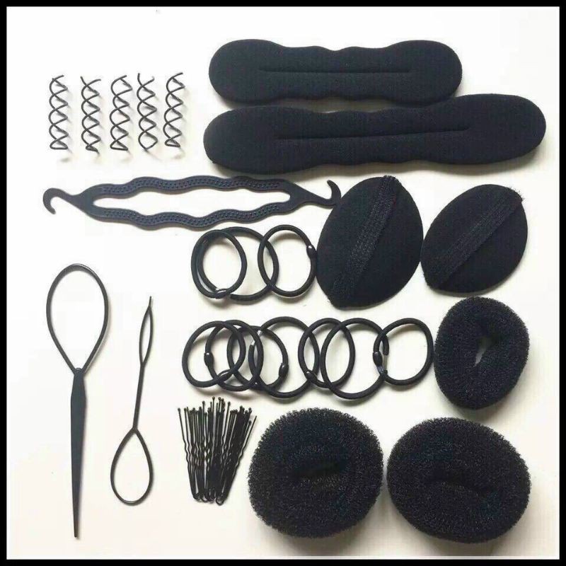 Nguyên set kẹp phồng tóc.