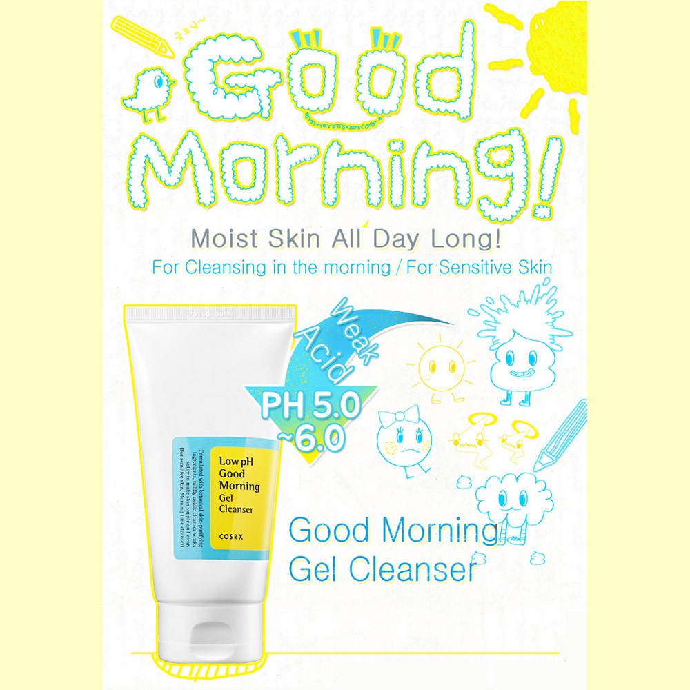 Sữa Rửa Mặt Dạng gel ph Thấp