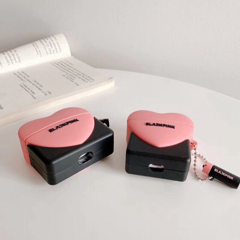 Airpods case Black Pink airpods pro case Cute creative Fashion airpods 1 2 pro protective cover