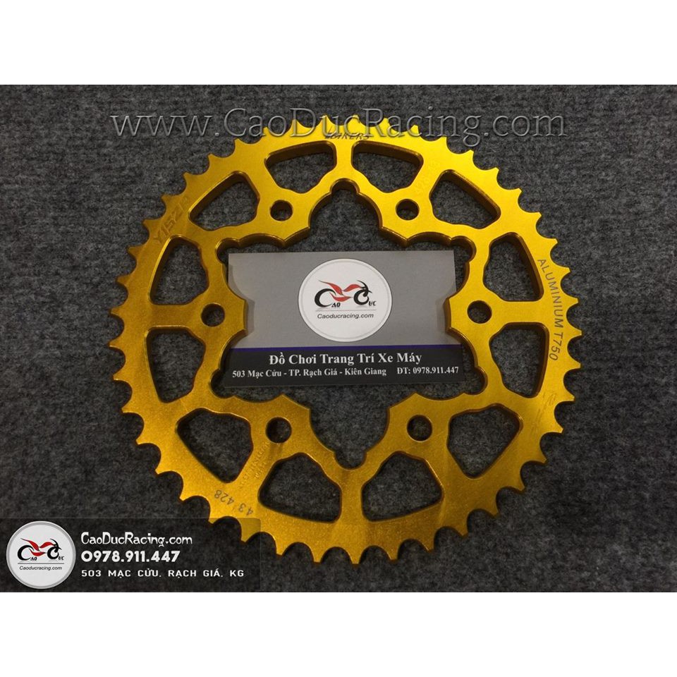 Đĩa Nhôm 7 Ex150 Vàng - Size 43 - mẫu 2 - giá sỉ