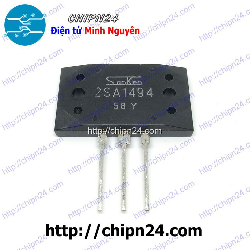 [1 CON] Transistor A1494 PNP 17A 200V (Sò Sanken) (2SA1494 1494)