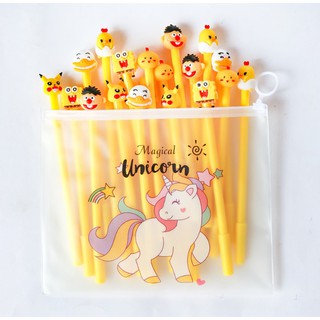 🍑Bút bi nước Magical Unicorn🍑