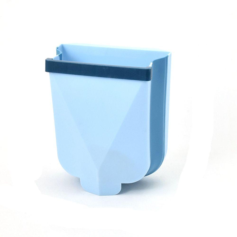 Thùng Đựng Rác Bằng PP Chất Lượng Cao Có Thể Gấp Gọn Màu Sắc Ngẫu Nhiên Tiện Dụng Cho Nhà Bếp / Phòng Tắm