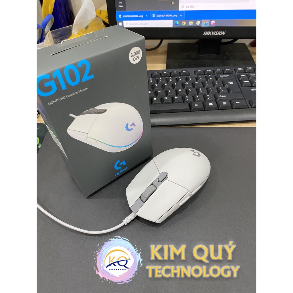 Chuột chơi game Logitech G102 Lightsync RGB - Hàng Chính Hãng - Bảo Hành 12 Tháng 1 Đổi 1