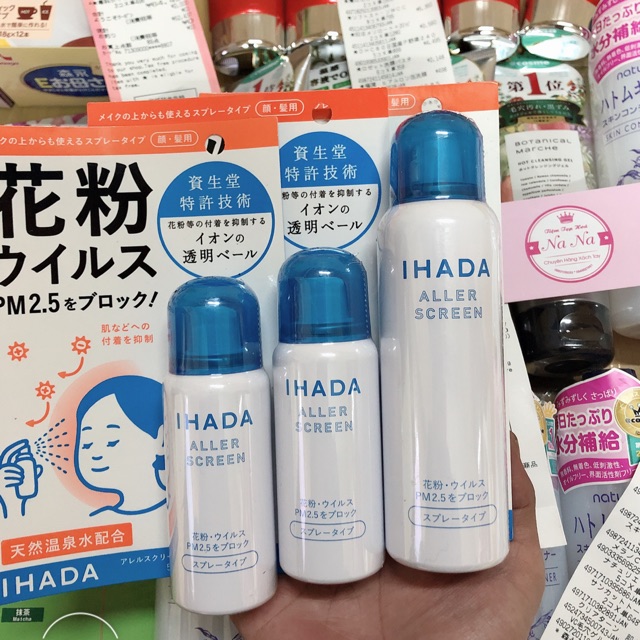 Xịt khoáng Ihada Nhật 50ml